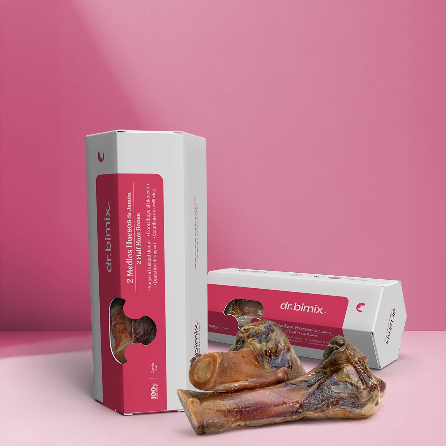 2 medio hueso de jamon