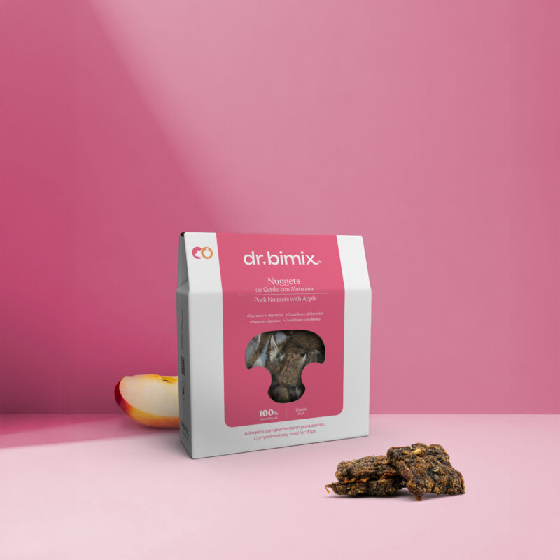 Nuggets de cerdo con manzana