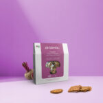 Turkey nuggets with beetroot.