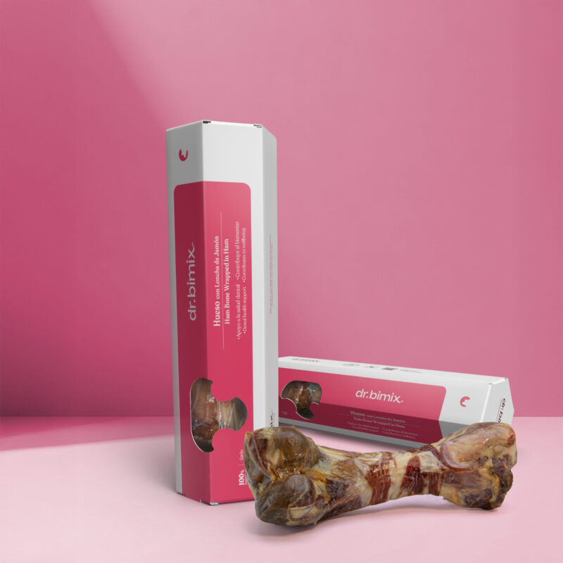 Hueso con loncha de jamón (2 unidades)