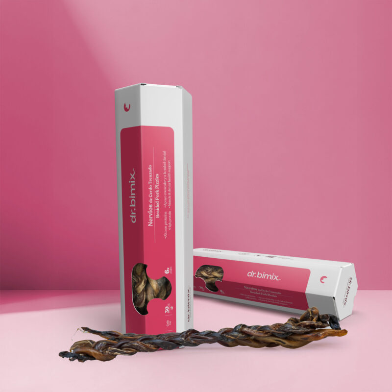 Nervios de cerdo trenzados