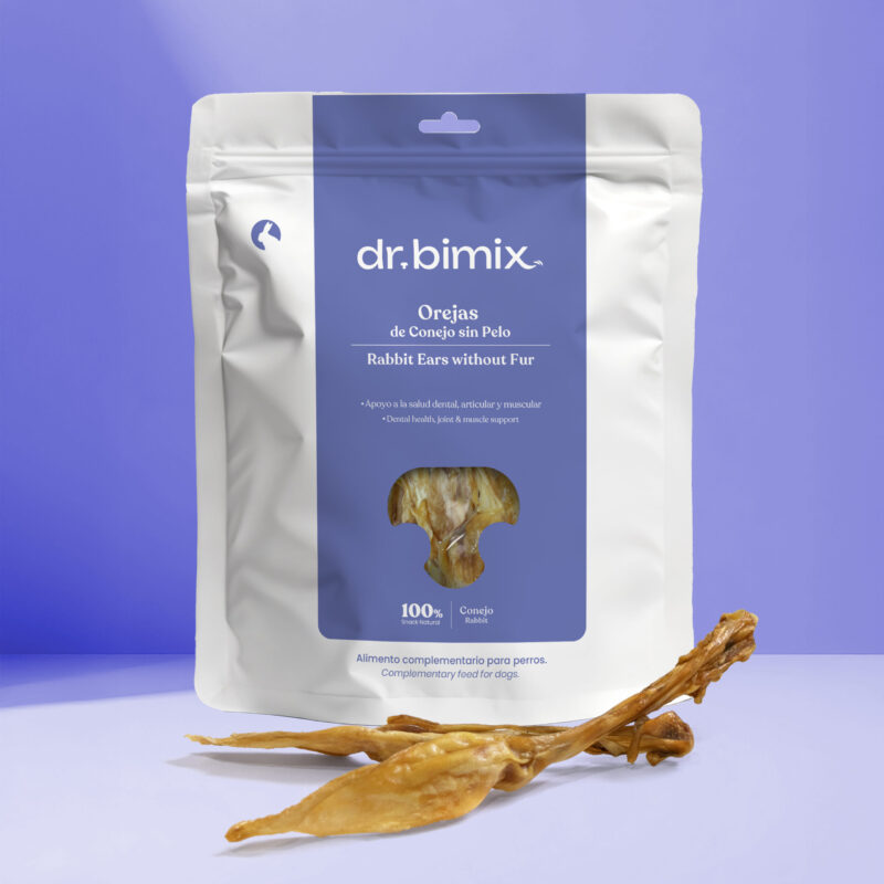 Orejas de conejo sin pelo