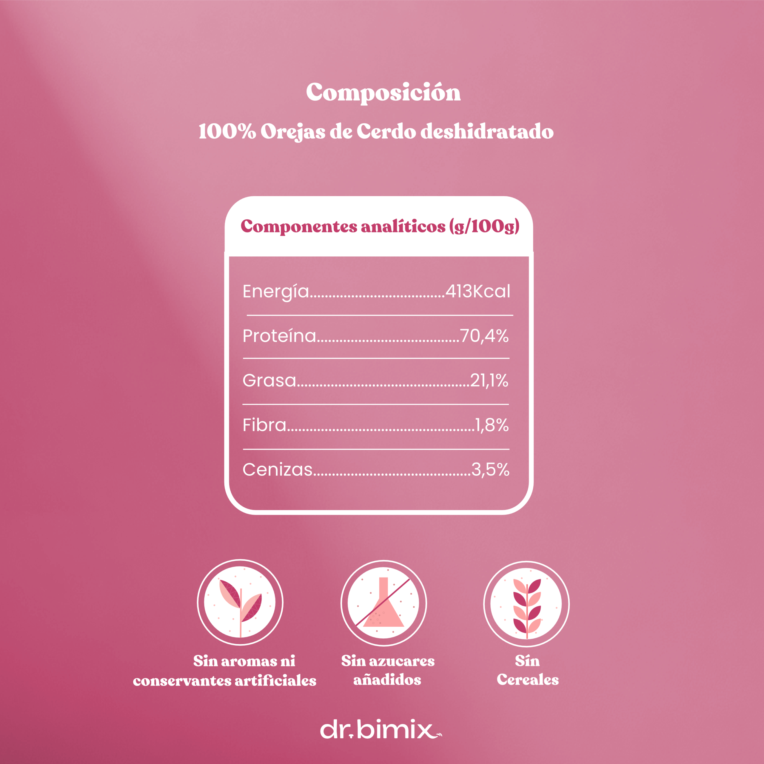 Orejas de Cerdo scaled