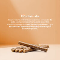 Proteina salchicha pato naranja