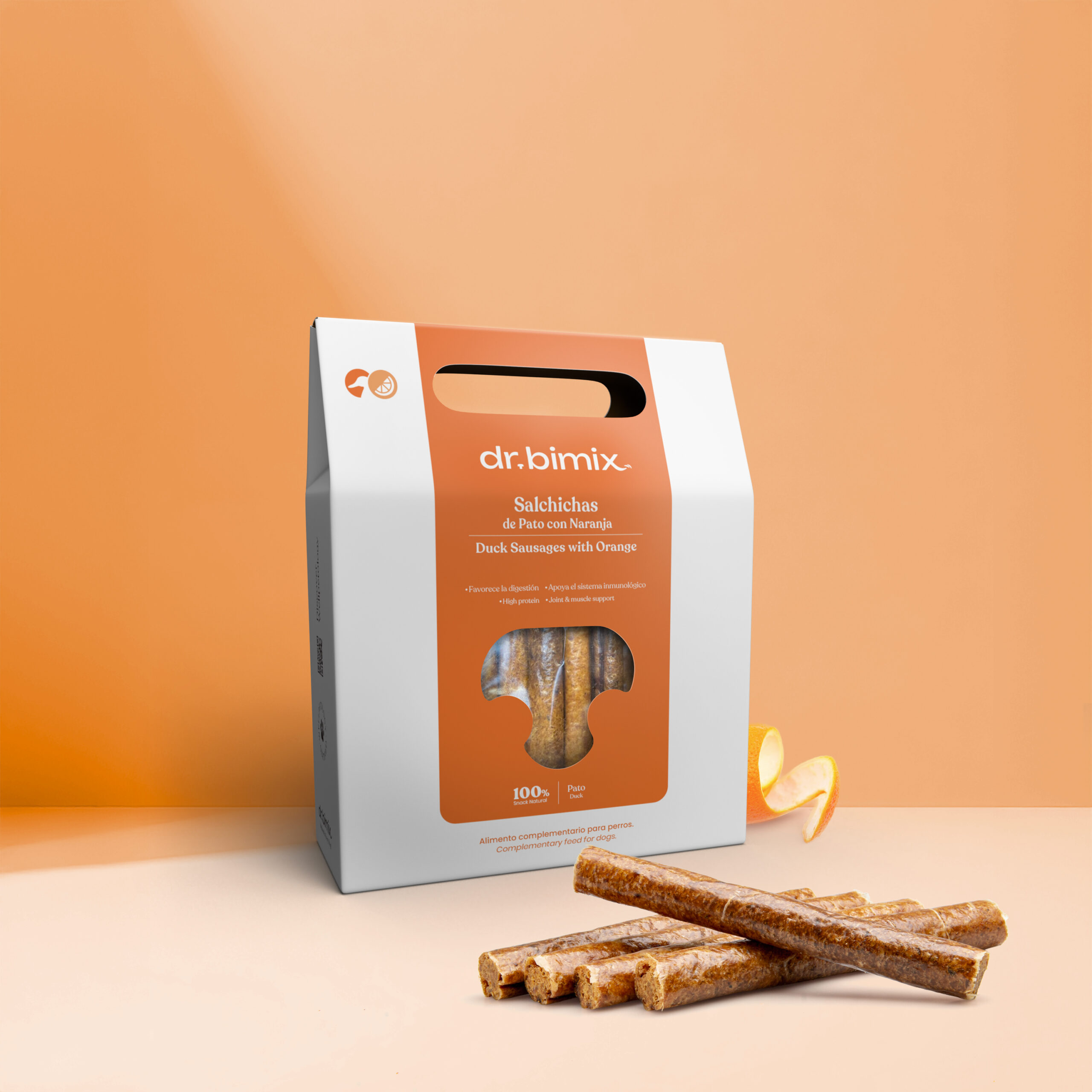 Salchichas de Pato con naranja scaled