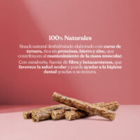 Proteina salchichas ternera zanahoria