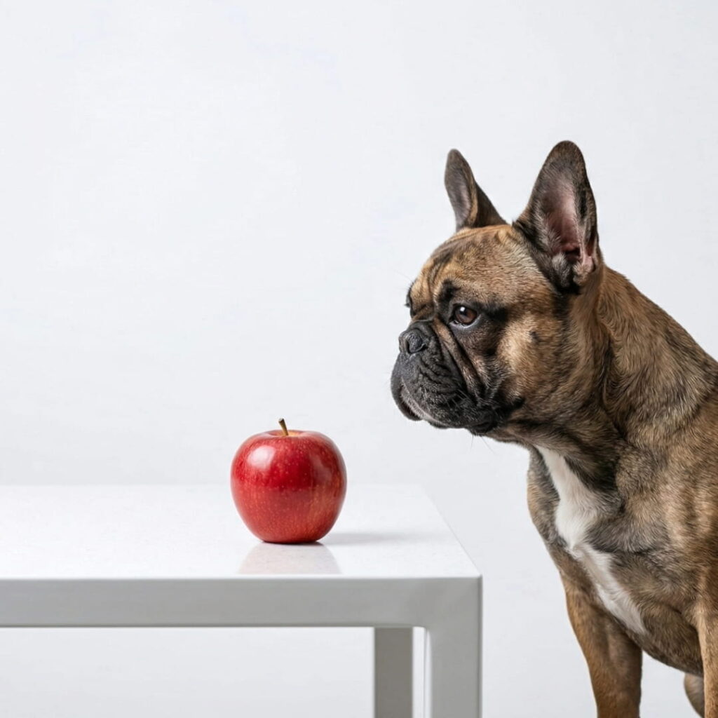 Los perros pueden comer manzana